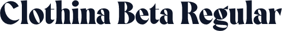 Clothina Beta Regular