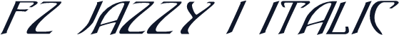 FZ JAZZY 1 ITALIC