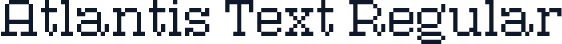Atlantis Text Regular