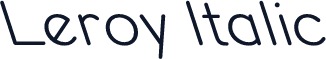 Leroy Italic