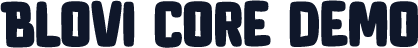 Blovi Core Demo