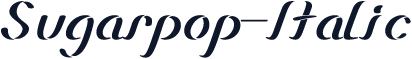 Sugarpop-Italic