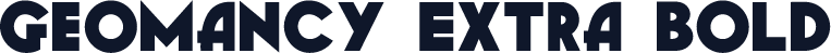Geomancy Extra Bold