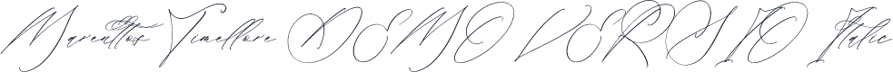 Marenttos Timellore DEMO VERSIO Italic