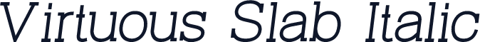 Virtuous Slab Italic