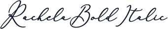 RachelaBoldItalic