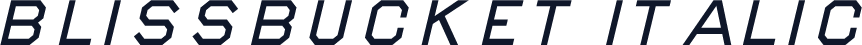 BlissBucket Italic