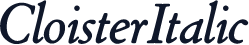 CloisterItalic