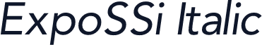 ExpoSSi Italic