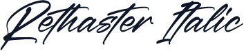 Rethaster Italic