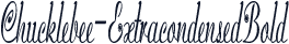 Chucklebee-ExtracondensedBold