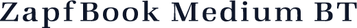 ZapfBook Medium BT