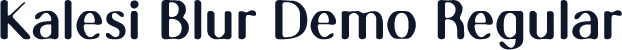 Kalesi Blur Demo Regular