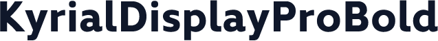 KyrialDisplayProBold