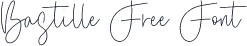 Bastille Free Font