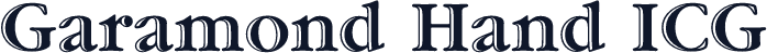 Garamond Hand ICG