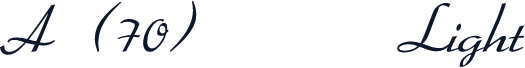 A萍 (70)路痴妞的字体 Light
