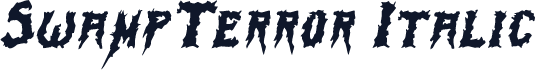 SwampTerror Italic