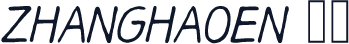 ZHANGHAOEN 斜体