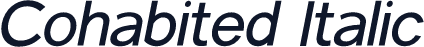 Cohabited Italic