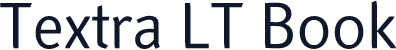 Textra LT Book