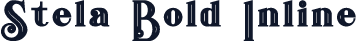 Stela Bold Inline