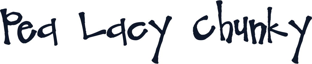 Pea Lacy Chunky