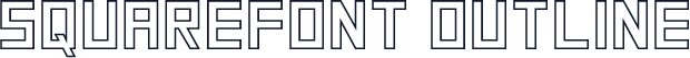 SquareFont Outline