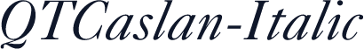 QTCaslan-Italic