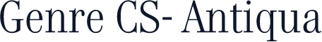 Genre CS- Antiqua
