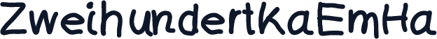 ZweihundertKaEmHa