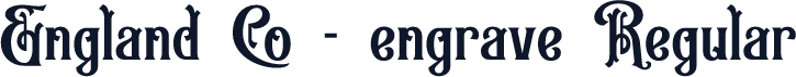 England Co - engrave Regular