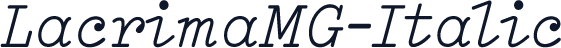 LacrimaMG-Italic