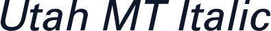 Utah MT Italic