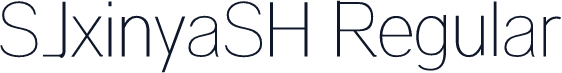 SJxinyaSH Regular