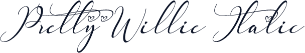 Pretty Willie Italic