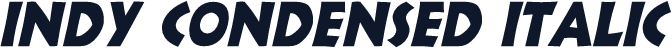 Indy Condensed Italic