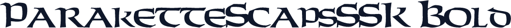 ParaketteScapsSSK Bold