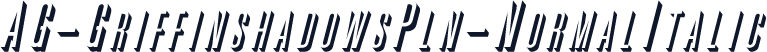 AG-GriffinshadowsPln-NormalItalic