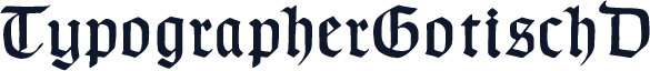 TypographerGotischD