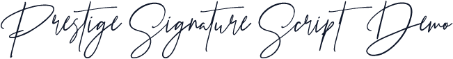 Prestige Signature Script - Demo