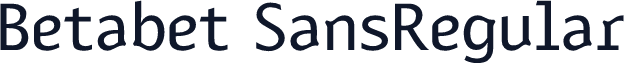 Betabet SansRegular