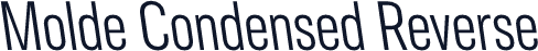 Molde Condensed Reverse