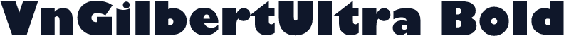 VnGilbertUltra Bold