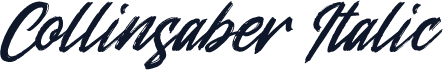 Collinsaber Italic