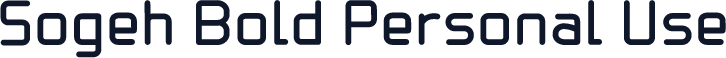 Sogeh Bold Personal Use