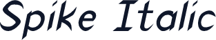 Spike Italic