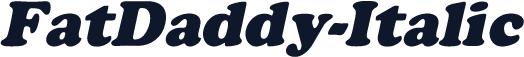 FatDaddy-Italic