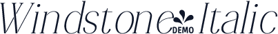 Windstone-Italic