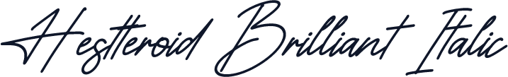 Hestteroid Brilliant Italic